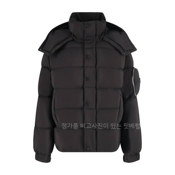 프*다 포켓 로고 다운 패딩