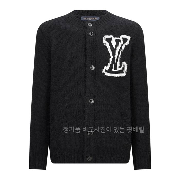 루*비통 청키 인따르시아 시그니처 가디건