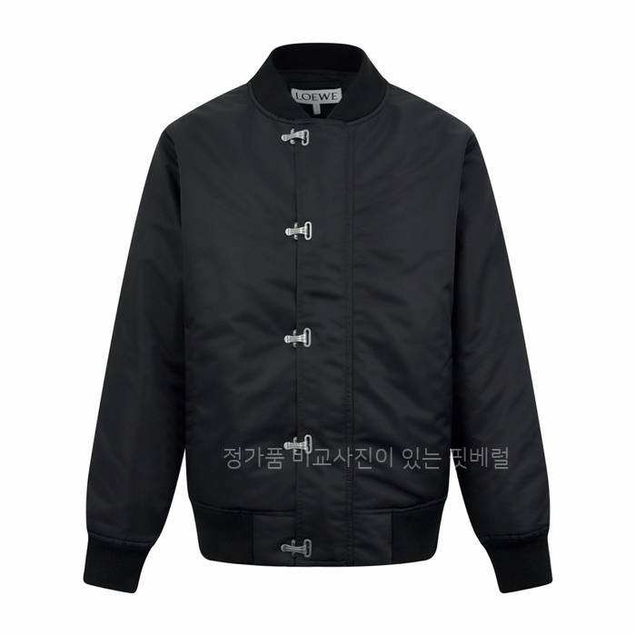 로*에 나일론 보머 자켓