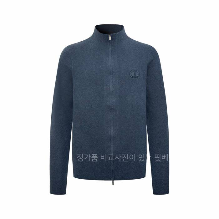 디* 아이콘 니트 집업 자켓