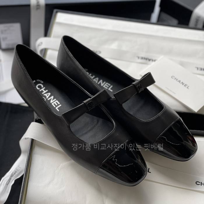 샤* 25B CC 리본 메리제인 슈즈