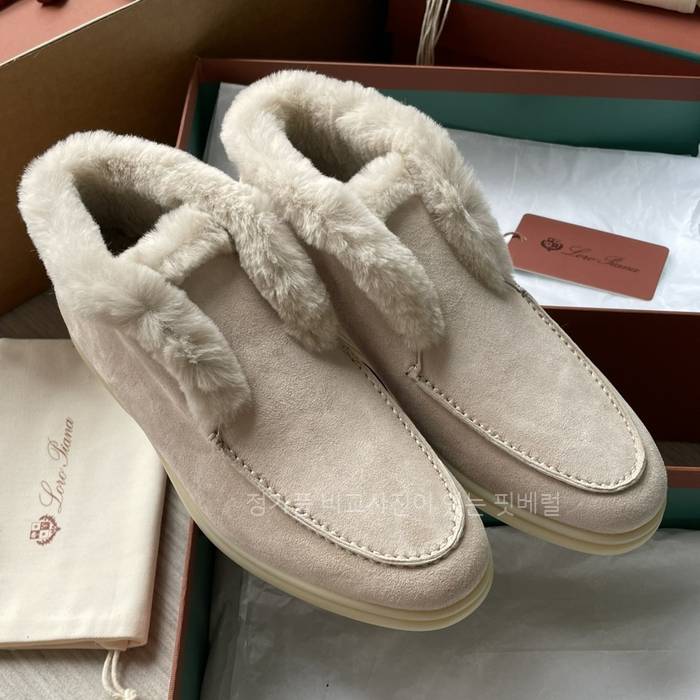 로*피아나 오픈 워크 로퍼