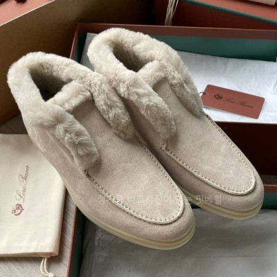 로*피아나 오픈 워크 로퍼