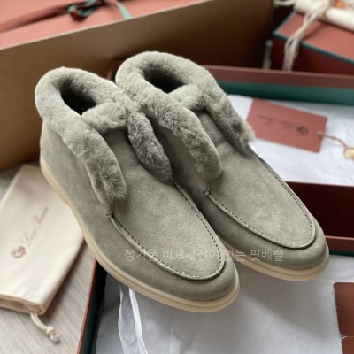 로*피아나 오픈 워크 로퍼