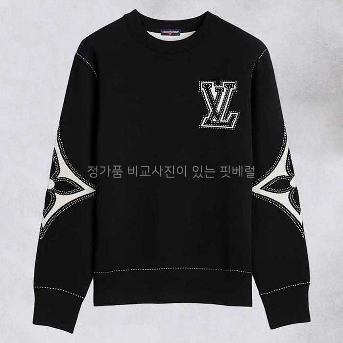 [국내배송] 루*비통 LV 플라워 인타르시아 니트 풀오버