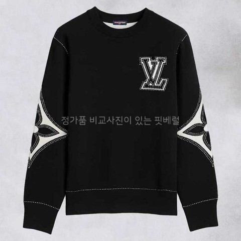 [국내배송] 루*비통 LV 플라워 인타르시아 니트 풀오버