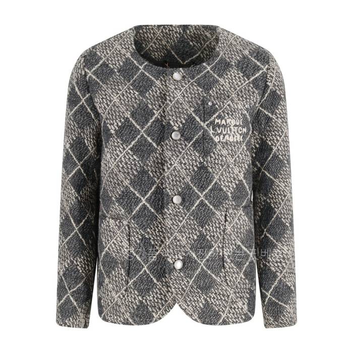 루*비통 시크 칼라리스 울 자켓