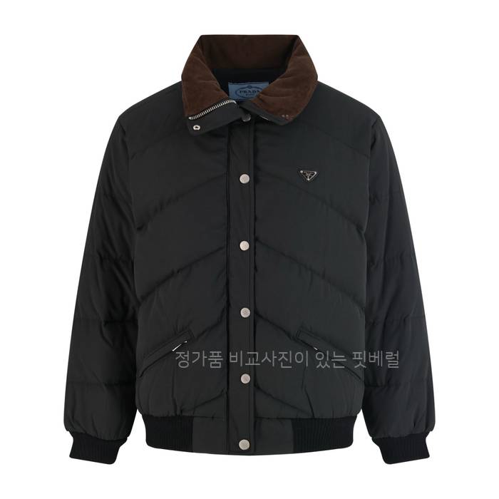 프*다 스탠드 카라 다운 패딩