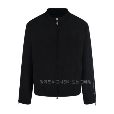 크*하츠 스웨이드 보머 자켓