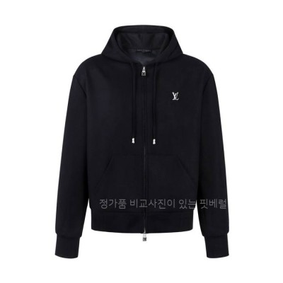 루*비통 트라이드 테크니컬 울 블루종 후드집업 자켓