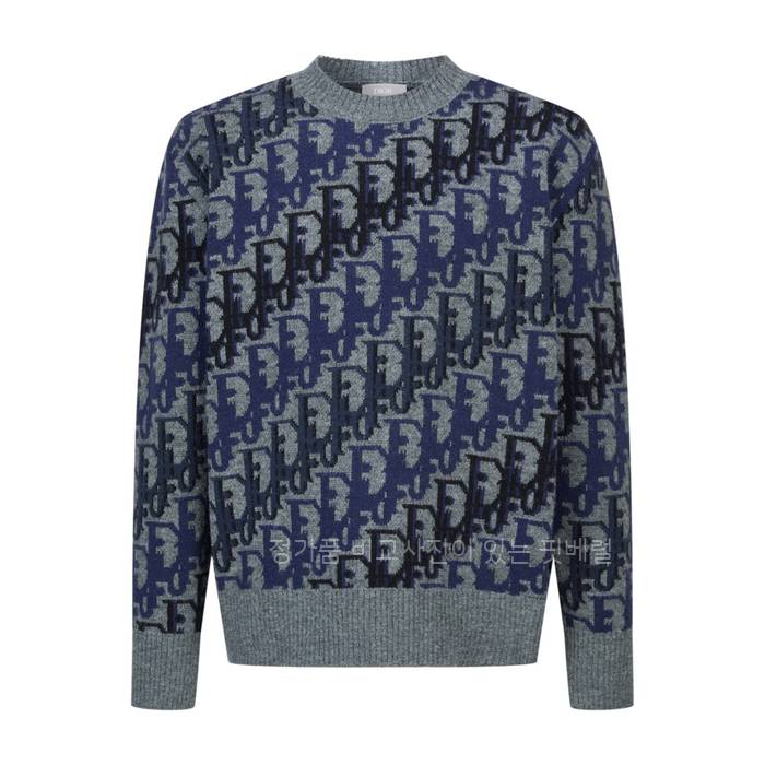 디* 오블리크 니트