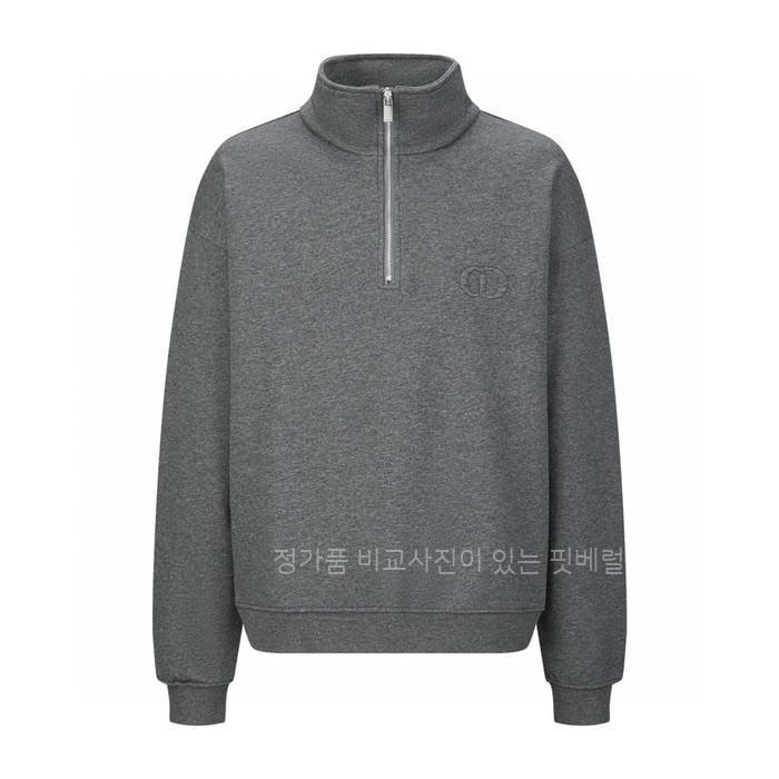 디* CD 아이콘 하프 지퍼 스웨트셔츠 맨투맨