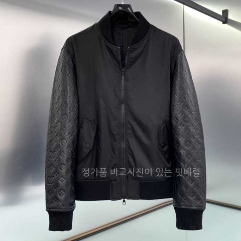 [국내배송] 루*비통 PY996 모노그램 레더 믹스 재킷