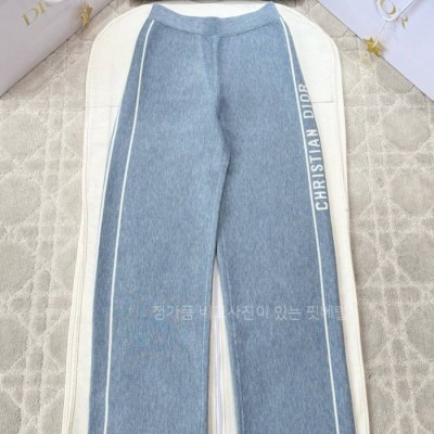 디* 오블리크 리버서블 하이넥 니트 팬츠 여성용