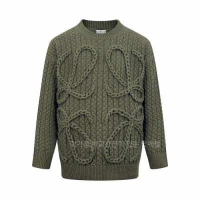 로*베 애너그램 케이블 니트