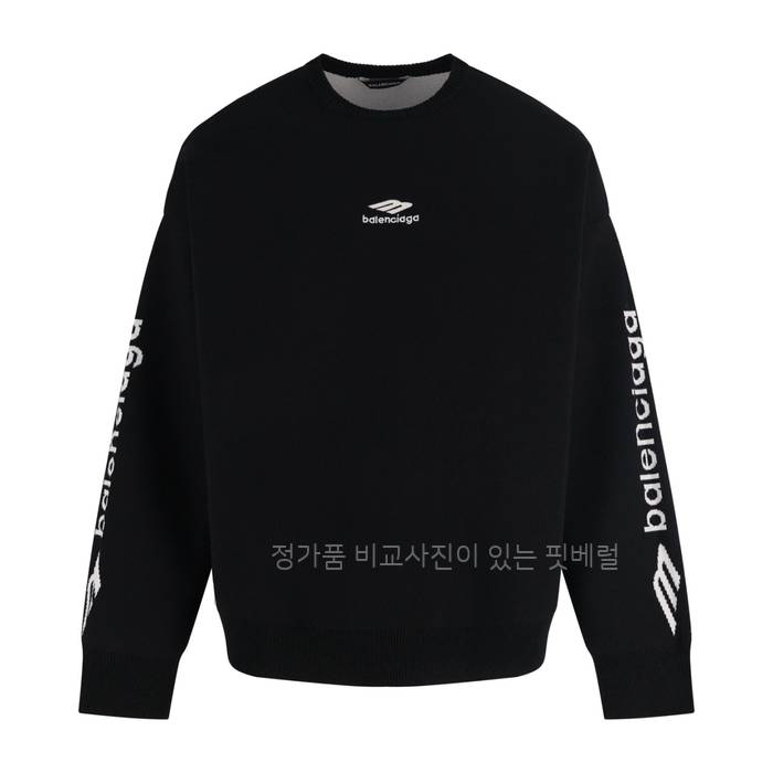 발*시아가 3B 스포츠 울 니트