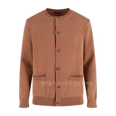 프*다 울 캐시미어 라운드 가디건