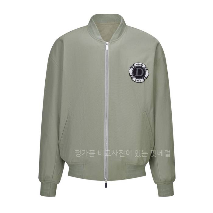 디* 에크루 블렌드 보머 자켓