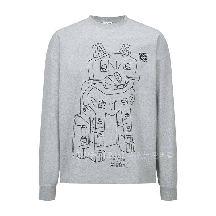 로*베 롱 슬리브 긴팔티셔츠