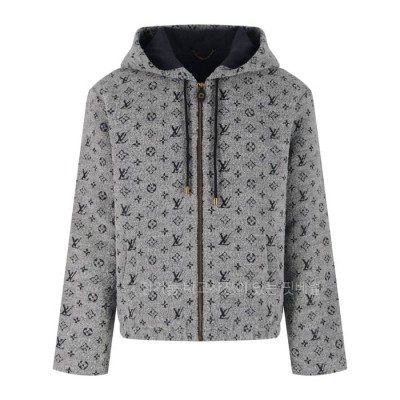루*비통 모노그램 부클레 후드 집업 자켓