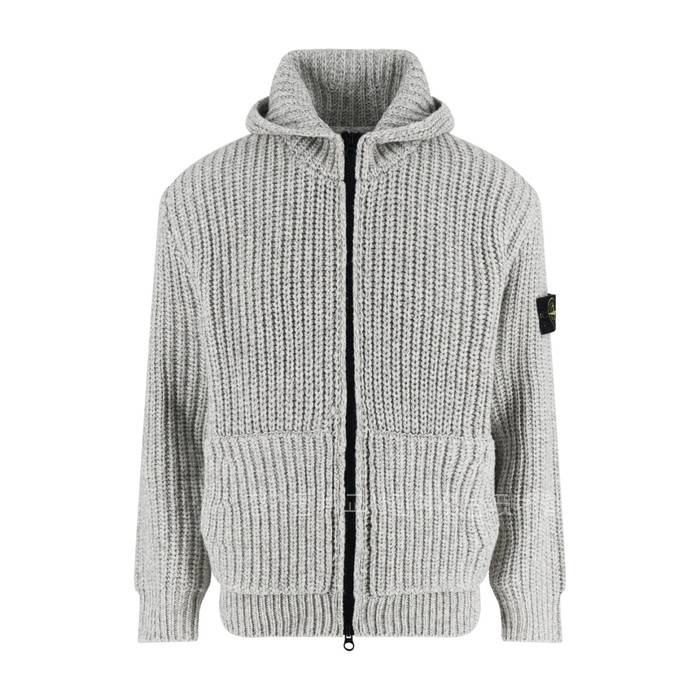 스*아일랜드 니트 후드 자켓