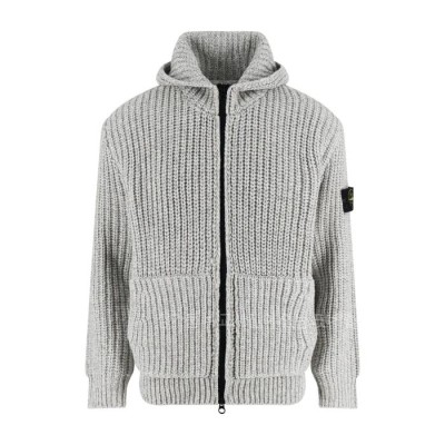 스*아일랜드 니트 후드 자켓