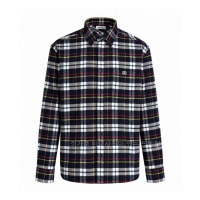 셀*느 로고 체크 셔츠