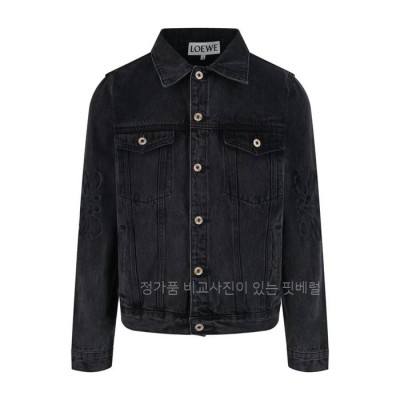 로*베 애너그램 데님 자켓