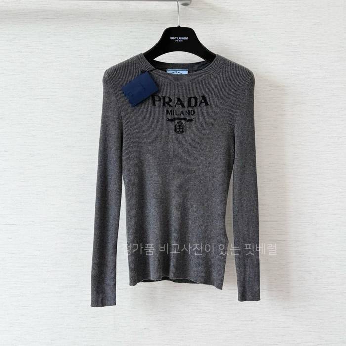 프*다 로고 니트 여성용