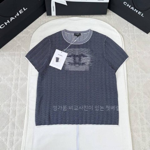 샤* 26C CC 웨이브 니트 반팔