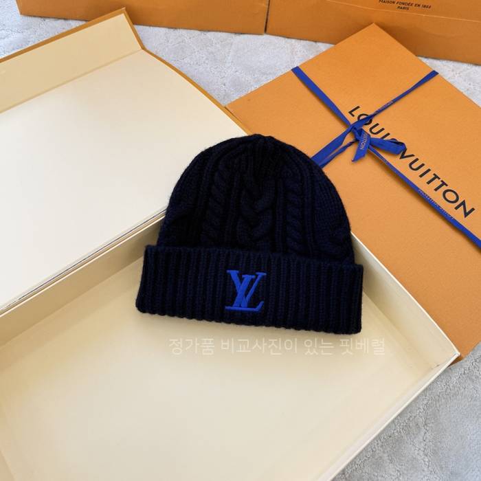 루*비통 온리 LV 미니 케이블 비니