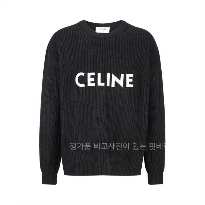 [국내배송] 셀*느 325 캐시미어 아플리케 로고 스웨터