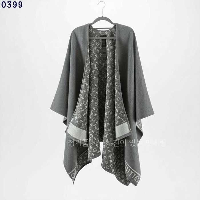 [국내배송] 루*비통 모노그램 울 캐시미어 케이프