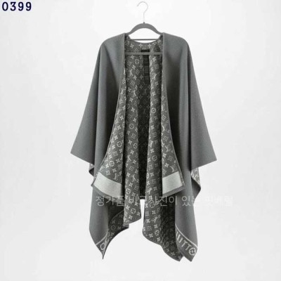 [국내배송] 루*비통 모노그램 울 캐시미어 케이프