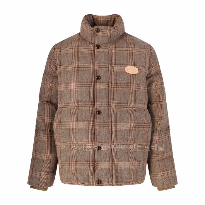 루*비통 트위드 다운 블루종 패딩