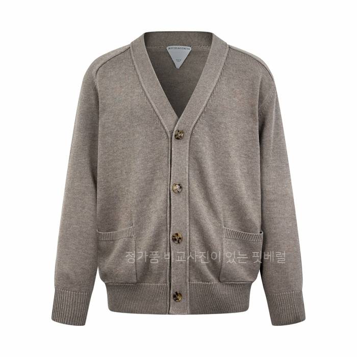 보*가베네타 하트 패치 캐시미어 가디건