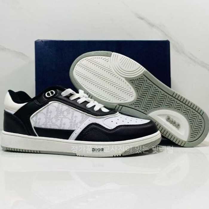 [국내배송] 디* B27 로우탑 스니커즈 스무스 카프스킨 데님