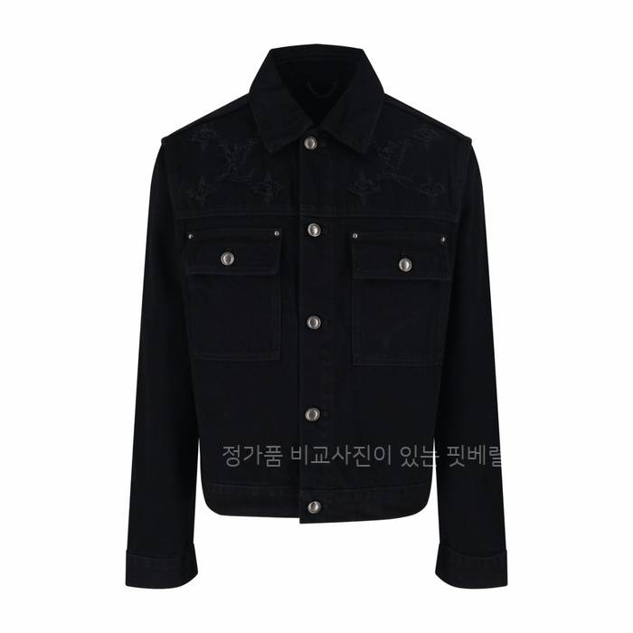 루*비통 모노그램 디스트로이 데님 트러커 자켓