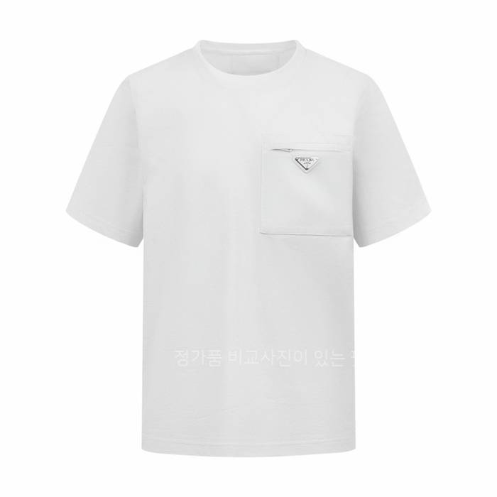 프*다 나일론 포켓 로고 반팔티셔츠