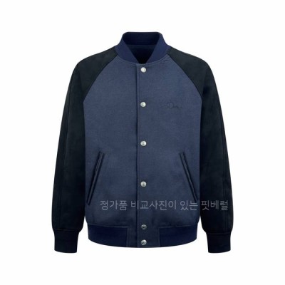 디* 리본 바시티 자켓