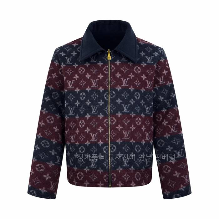 루*비통 더블 페이스 리버서들 워크웨어 블루종 자켓