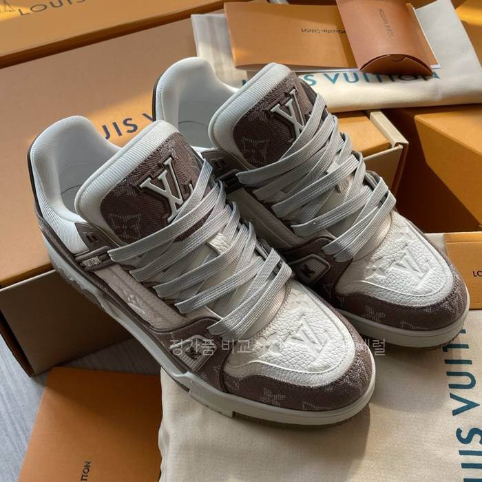 루*비통 LV 트레이너 스니커즈 남성용