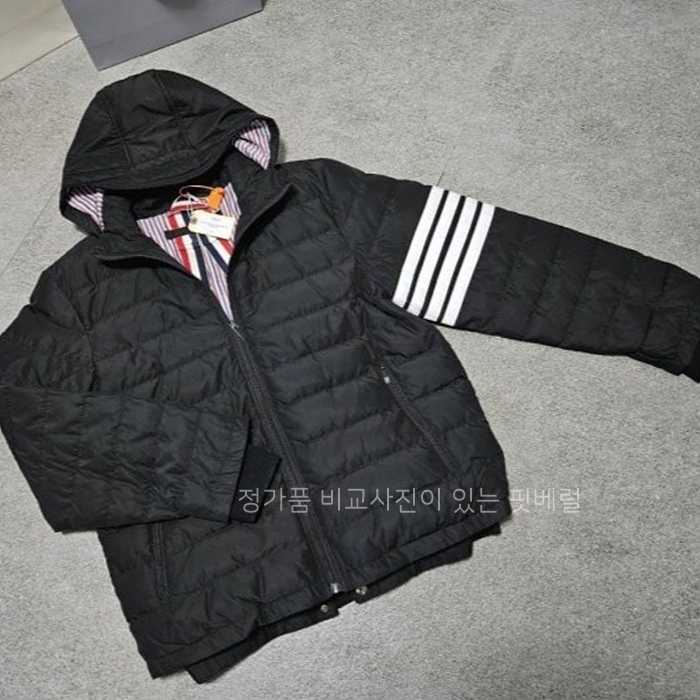 [국내배송] 톰*라운 TB 사선완장 다운 패딩