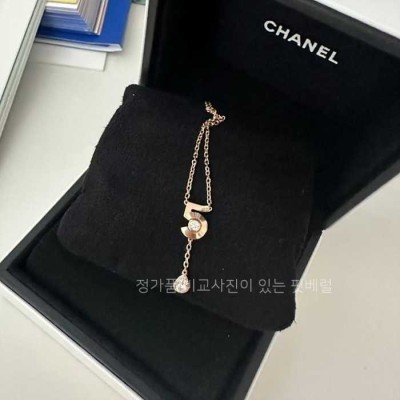[국내배송] 샤* 넘버5 목걸이 로즈골드