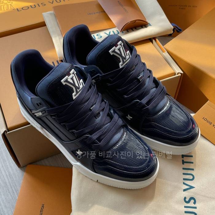 루*비통 LV 트레이너 스니커즈 남성용