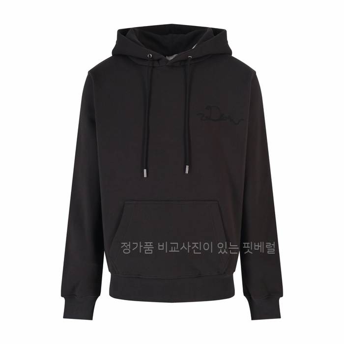 디* 리본 후드티셔츠