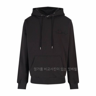 디* 리본 후드티셔츠