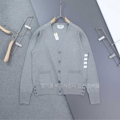 [국내배송] 톰*라운 인타르시아 4바 V넥 가디건