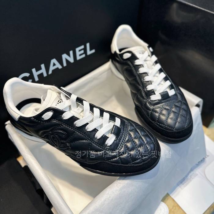 샤* 24A CC 퀄팅 스니커즈 남녀공용