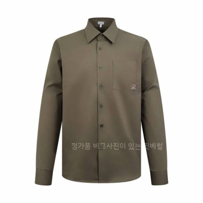 로*베 애너그램 패치 셔츠